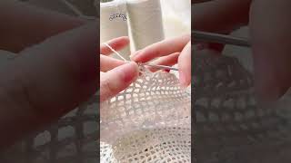 크로 셰 뜨개질 튜토리얼 Crochet Tutorial Tığ İşi Eğitimi かぎ針編みのチュートリアル Tutorial de crochê shorts crochet [upl. by Primrosa862]