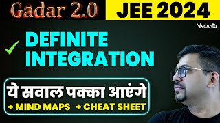 Definite Integration Class 12 JEE PYQs  JEE 2024 Maths New Syllabus  Harsh Sir VedantuMath [upl. by Noni484]