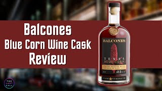 Balcones Blue Corn Bourbon Wine Cask Finished Review [upl. by Berners]