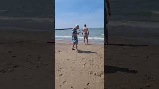 at Cadzand beach shortvideo lovelygloinbelgium [upl. by Scevo]