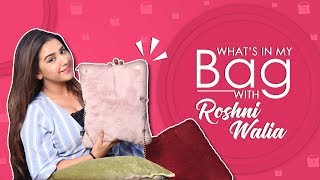 What’s In My Bag With Roshni Walia  Bag Secrets Revealed  Exclusive [upl. by Bluhm]