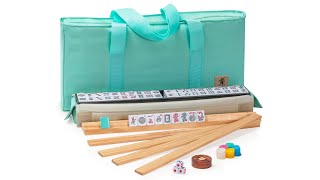 American Mahjong Set quotPepperquot with Pepper Green Soft Case [upl. by Semajwerdna]