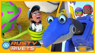 Rusty Saves Ozzy MORE  Rusty Rivets  Cartoons for Kids [upl. by Glynas609]