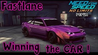 NFS No Limits  Fastlane  Nissan 180sx Type X  Chapter 5  Winning the car  rerun [upl. by Stinky]