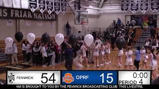 GIRLS BASKETBALL VS OPRF SENIOR NIGHT [upl. by Vern]