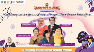 Webinar ASN Belajar Seri 39  Peran Perempuan dalam Kesehatan Mental [upl. by Gnemgnok]