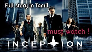 Inception 2010  Inception full movie in tamil  Inception story explanation  Review  vel talks [upl. by Dorena]