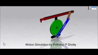 How Crank and Slotted lever Quick Return Motion mechanism works [upl. by Fahey]