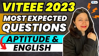 Most Expected Questions VITEEE 2023  Aptitude amp English  Unacademy JEE  Purnima Kaul viteee [upl. by Lasorella]