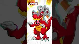 SMASHERS Awesome Dinosaur Power UP Moments  Zuru  Smashers World  Animated shorts dinoisland [upl. by Jannel359]