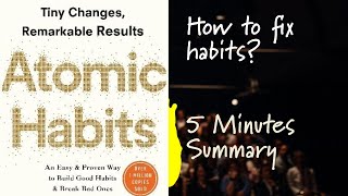 Atomic Habits by James clear audiobook  Book summary in English [upl. by Clayborne204]