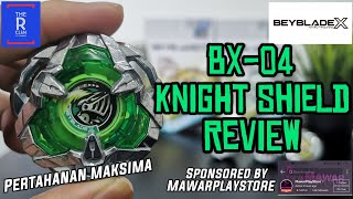 BX04 KNIGHT SHIELD 380 N  BEYBLADE X Review [upl. by Eidoj324]