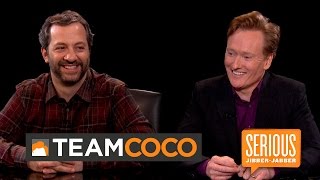 Judd Apatow  Serious JibberJabber with Conan OBrien  CONAN on TBS [upl. by Atiniv]