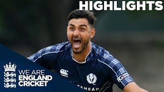 Scotland Beat England For The First Time Ever  Scotland v England ODI 2018  Highlights [upl. by Reinhard]