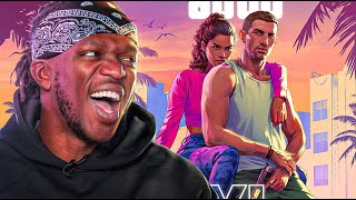 SIDEMEN REACT TO GTA 6 TRAILER [upl. by Dlared]