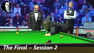 quotFull of dramaquot Doherty  Ronnie OSullivan vs Neil Robertson  2021 Grand Prix Final S2 [upl. by Inaffit173]