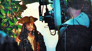 PIRATES OF THE CARIBBEAN THE CURSE OF THE BLACK PEARL Behind The Scenes 2003 Johnny Depp [upl. by Enirahtak104]