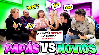 QUIÉN NOS CONOCE MÁS PAPÁS VS NOVIOS  Hermanas JM [upl. by Samul]