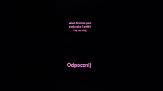 Włoż telefon pod poduszkę i połuż się na niej [upl. by Ordnassela]