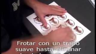 Cómo crear y aplicar un tatuaje Temporal  Papel Transfer Tattoo 21 [upl. by Assenyl]