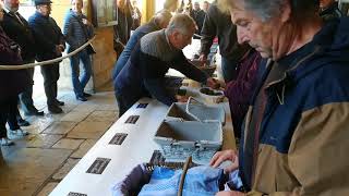 Sarlat 24  lancement du marché de gros aux truffes [upl. by Eiramlehcar]