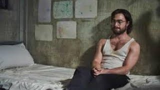 escape from prison with a wooden key  Daniel Radcliff movie clips must watch [upl. by Akeinahs]