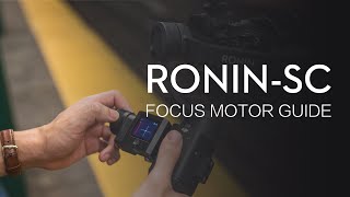 RoninSC  How to Assemble and Use the RoninSC Focus Motor [upl. by Kohn]