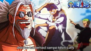 REVIEW OP 1129  EPIC LUFFY KAGET MELIHAT SOSOK YANG MENUNGGUNYA SCOPPER GABAN MENUNGGU LUFFY [upl. by Yeknarf664]