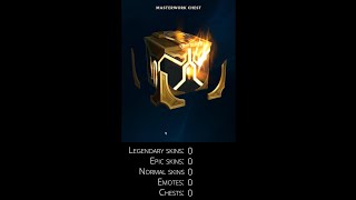 Opening 10 Masterwork Chests for 2900 RP Was it worth it GIVEAWAY in the description Shorts [upl. by Akema]