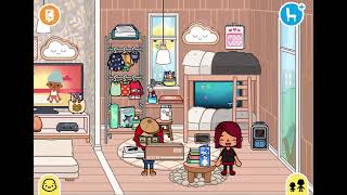 Getting a skincare fridge Toca Boca [upl. by Naitsihc]