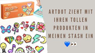 Artdot zieht mit ihren tollen Produkten in meinen Stash ein💙👀  Diamanthoheit [upl. by Caldeira990]