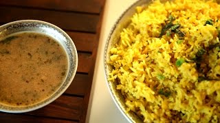 Hyderabadi Khichdi Recipe  Hyderabadi Khatta Recipe  Masala Trails With Smita Deo [upl. by Aveer]