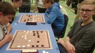 Turkish Draughts Gatis Klava vs Nick Waterink [upl. by Elinad]