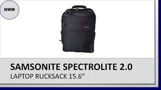 Review Samsonite Spectrolite 20 Laptop Rucksack [upl. by Cordula]