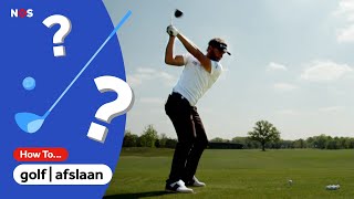 Afslaan op de golfbaan doe je zo Joost Luiten geeft jou tips⛳  How to…  NOS Sport [upl. by Aleras38]