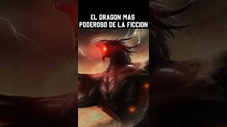 Ancalagon el negro el dragon mas poderoso de la ficcion elseñordelosanillos LOR [upl. by Aivin]