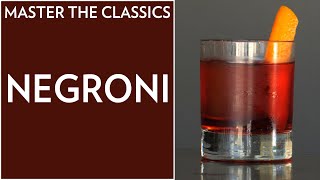 Negroni  My favorite recipe [upl. by Chaudoin5]