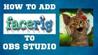 How to Setup Facerig in OBS Studio for Content Creation [upl. by Acinelav69]