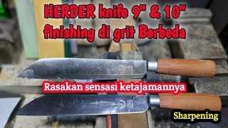 Sharpening Herder Solingen Germany Knife [upl. by Pellegrini]