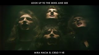 Queen  Bohemian Rhapsody Lyrics In Spanish amp English  Letras en Inglés y en Español [upl. by Sidoon725]