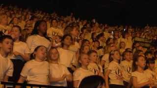 Young Voices Pop Medley LG Arena Birmingham 14th January 2014 [upl. by Maia220]