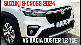 De ce Suzuki SCross este un SUV superior noii Dacia Duster 12 TCe cu 3 pistoane Garantie 10 ani [upl. by Nahtnahoj539]