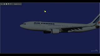 Air France Flight 447 crash animation [upl. by Einama424]