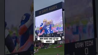 This UCDavis football intro goes so hard 🔥🔥🔥🔥 [upl. by Anertal753]