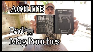 Agilite Pincer 556223 Pouch and Pincer Double Pistol Mag Pouch [upl. by Dustan533]