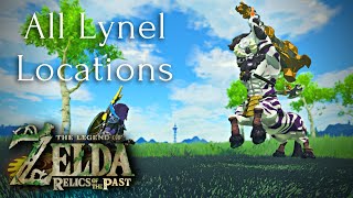 All Lynel Locations in the Legend of Zelda Relics of the Past [upl. by Tohcnarf]