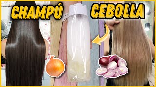 CRECE TU CABELLO EN 1 SEMANA CON ESTE CHAMPÚ DE CEBOLLA CASERO  NatyGloss [upl. by Leiser]