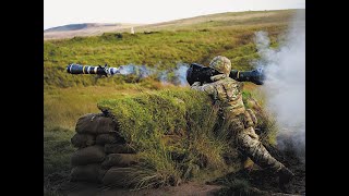 Power of NLAW Antitank missile  Tank destroyed on one hit [upl. by Enyamart800]