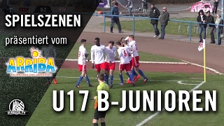 FC St Pauli  HSV U17 BJunioren Bundesliga  ELBKICKTV präsentiert vom ARRIBA Erlebnisbad [upl. by Urbani]