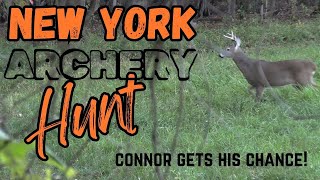 First sit for the NY archery season [upl. by Uah]